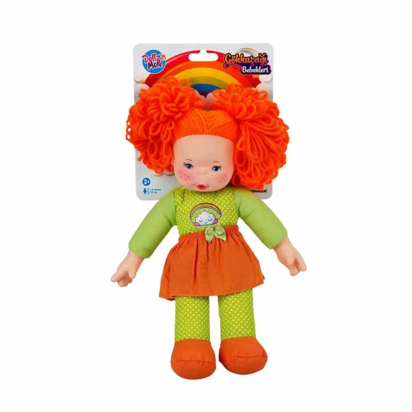 Sunman Gökkuşağı Dolgu Bebekleri 35 cm (Karışık Renk 1 Adet) - Resim 2