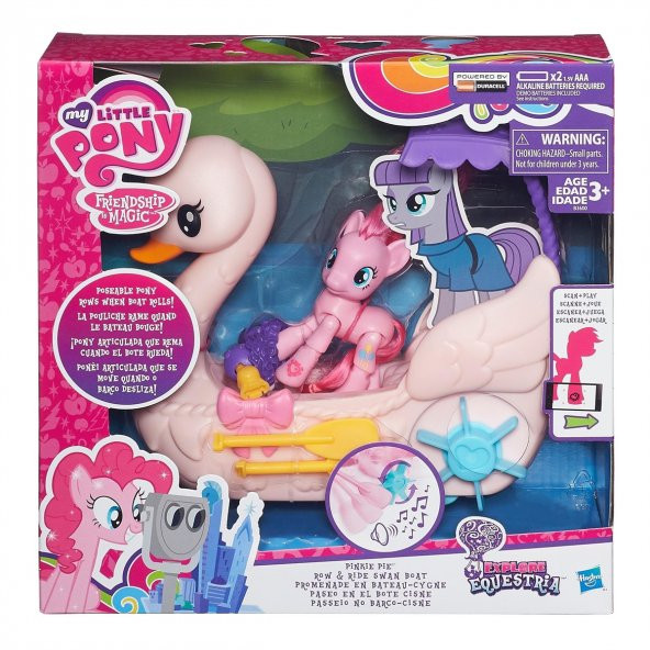 ORJİNAL LİSANSLI My Little Pony Pinkie Pieın Sandalı - Müzikli