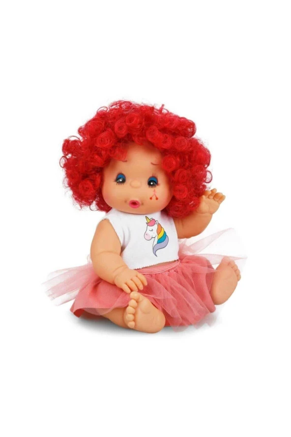 Sunman Kıvırcık Saçlı Afro Bebek 23 cm (Karışık Model 1 Adet) - Resim 5