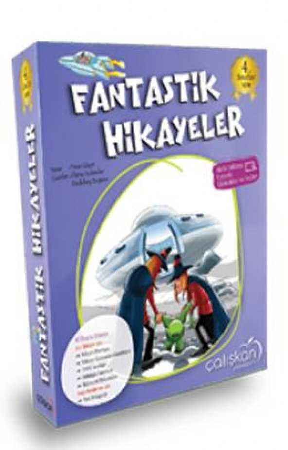 Çalışkan Yayınları Fantastik Hikayeler (10 Kitap + etkinlik kitabı)