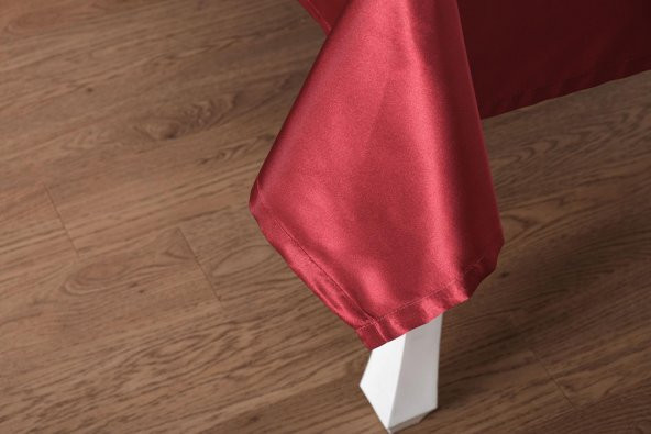 Finezza Kristal Monoray Kumaş Bordo Masa Örtüsü  Dikdörtgen 140x200 cm - 1035 - 3