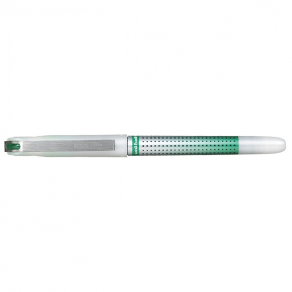 Uni-Ball Roller Kalem (12 adet )Eye Needle İğne Uçlu 0.7 MM Yeşil UB-187S