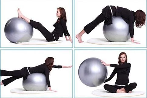 Yoga Pilates Aeorobik Jimnastik Topu 65 Cm - 4