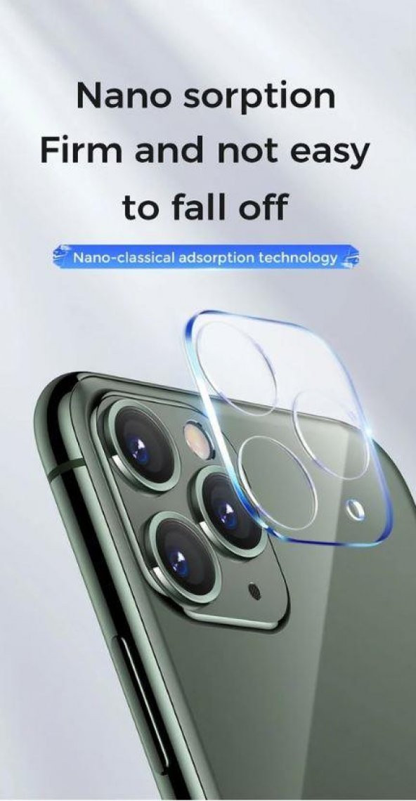 iPhone 11 Joyroom Kamera Lens Protector Glass 1.01 mm Anti Scratch - Resim 3