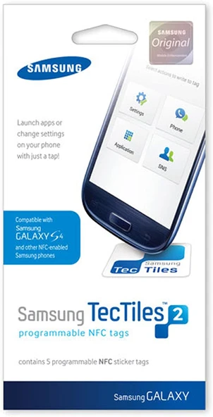 Samsung NFC çıkartması (5 adet) NFCli tüm cihazlarla uyumlu EAD-X11SWEGSTD