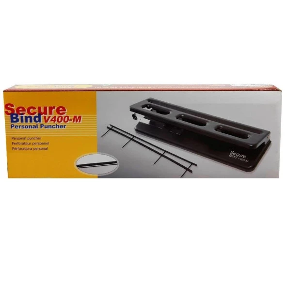 Securebind V400-M 4 Tırnak Perçin Cilt Makinesi - 2