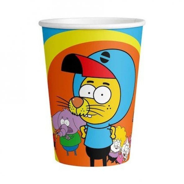 KRAL ŞAKİR ACTİON KARTON BARDAK 8Lİ