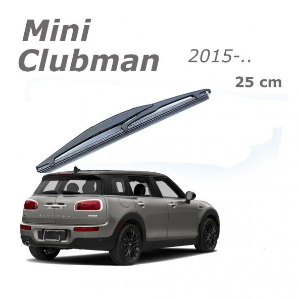 Mini ClubMan Arka Silecek Süpürgesi 25 Cm 2015 Sonrası