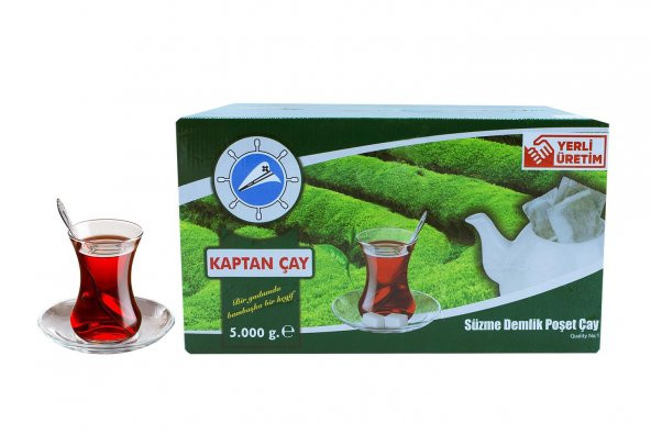 Kaptan Çay 40 Gr 125 Adet (5 Kg )