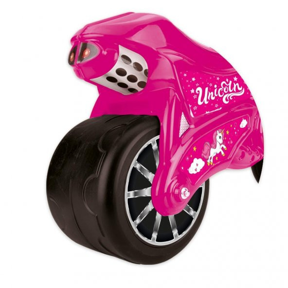 Dolu Unicorn Oyuncak İik Motorum Pembe - 3
