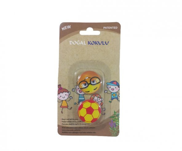 Headlice Stopper Doğal Kokulu Bit Rozeti 2 li GS Gözlük Emoji