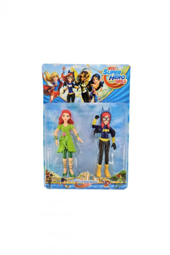 Kahraman Süper Kızlar 2li Bebek 15cm - 1