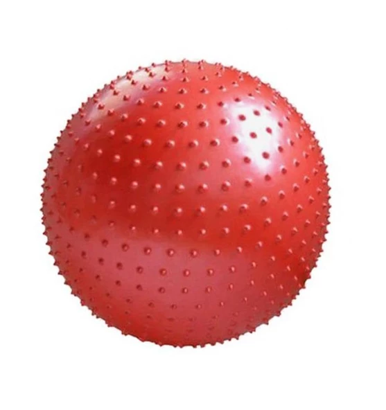 Dikenli Yoga Pilates Aeorobik Jimnastik Topu 55 Cm - 3