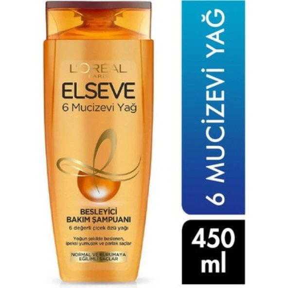 Elseve Sampuan 450 Ml 6 Mucızevı Yag