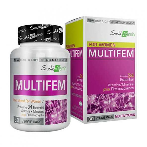 SudaVitamin For Women Multivit Multifem 30 Tablet