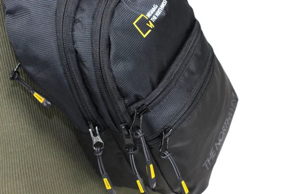M 1033 Mega Bag Unisex Göğüs Çapraz Çanta, Body Bag - 9