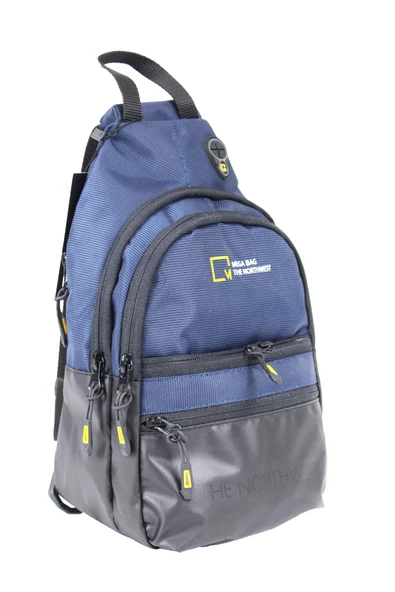 M 1033 Mega Bag Unisex Göğüs Çapraz Çanta, Body Bag - 12