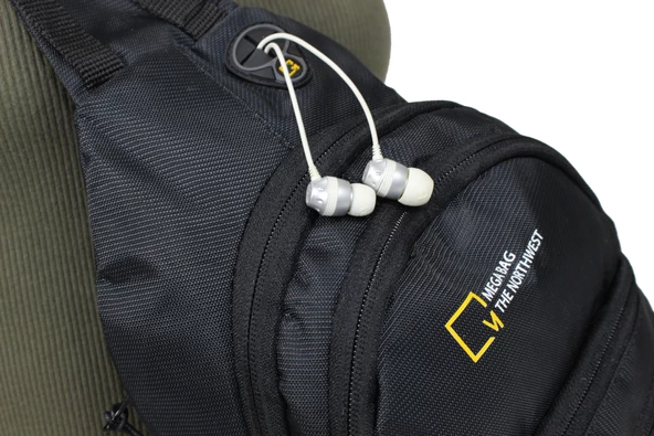 M 1033 Mega Bag Unisex Göğüs Çapraz Çanta, Body Bag - 8