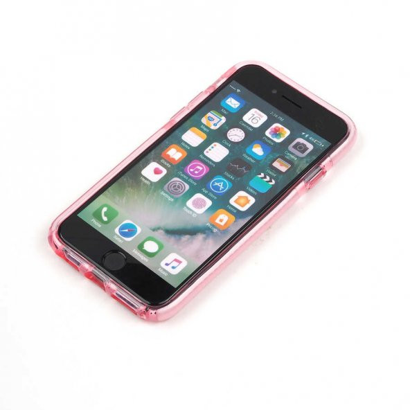 iPhone SE 2022 Kılıf Şeffaf Soft Kenar Tırtıklı Tasarım Silikon - 2