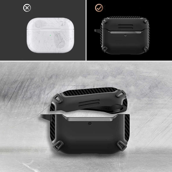 Apple Airpods Pro Kılıf Zore Airbag 26 Silikon Kılıf - 11