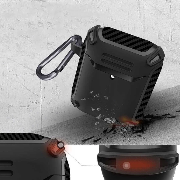 Apple Airpods Kılıf Zore Airbag 26 Silikon Kılıf - 10