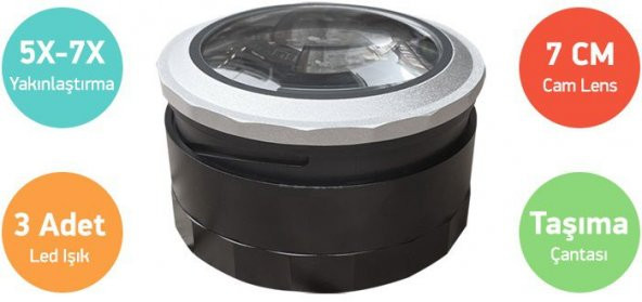 Turuncu Dükkan DH-86018 Dome Kubbe Büyüteç - 3