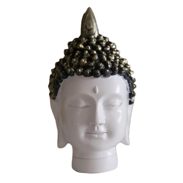 Shakyamuni Amitabha Buda Kafası Biblo 14 cm - Resim 2