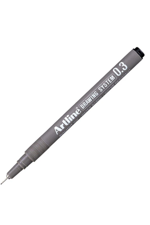 Artline Çizim Kalemi 0.3 MM Siyah (12 Li Paket)