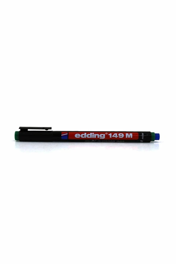 Edding Asetat Kalemi Permanent M Seri 1 MM Yeşil Silgili (10 Lu Paket) - 3