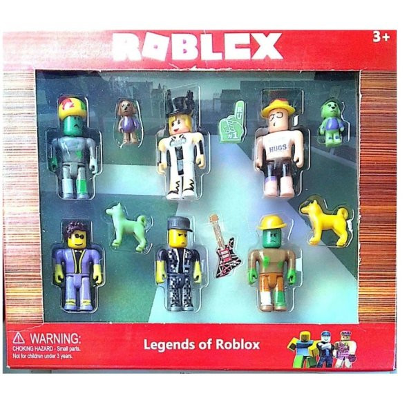 Roblox Oyuncak 6lı Figür Set Karakter Figür Oyuncak Roblox