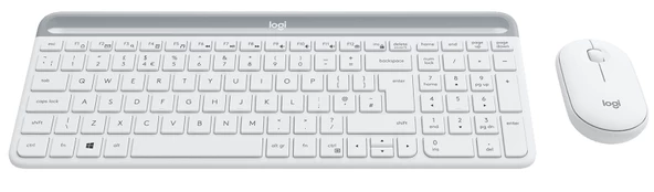 LOGİTECH MK470 KABLOSUZ KLAVYE  MOUSE SETİ BEYAZ 920-009436 - Resim 3