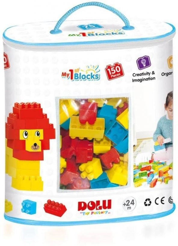 Dolu 5017 Eğitici Öğretici  Lego Mini Yapı Bloklar 150 Parça - 2