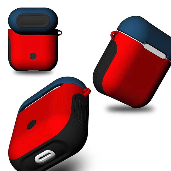 Apple Airpods Kılıf Zore Shockproof Silikon Kılıf - 8