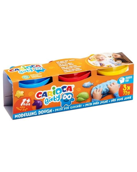 Carioca Baby Mum Boya Oyun Hamuru ve Keçeli Kalem Boya Seti - 4