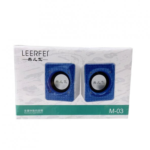 Leerfei M-03 Stereo Hoparlör