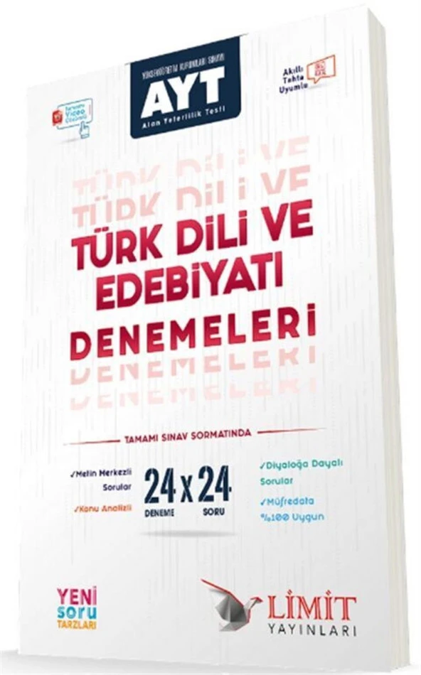 Limit Ayt Türk Dili ve Edebiyatı 24lü Denemeleri