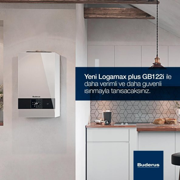 Buderus Logamax Plus GB122i - 24 kW Yüksek Modülasyonlu (1/10) Tam Yoğuşmalı Kombi - 4