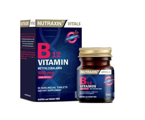 Nutraxin B12 1000 mcg 60 Tablet