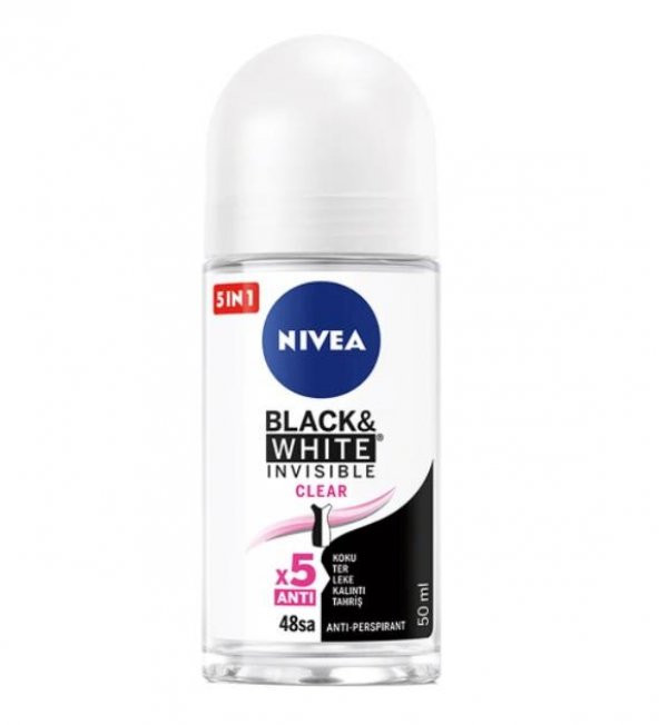 Nivea Invisible Black & White Kadın Deodorant Roll-On 50 ml