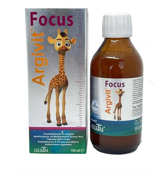 Argivit Focus Takviye Edici Şurup 150 ml - 2