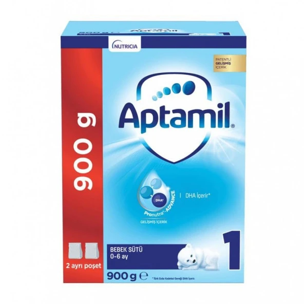 Aptamil 1 Bebek Sütü 0-6 Ay 900 gr