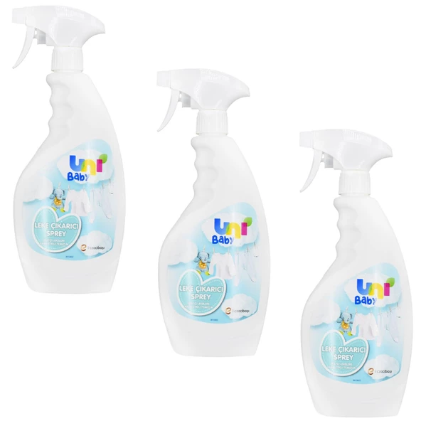 Uni Baby Leke Çıkarıcı Sprey 500 ml 3 ADET