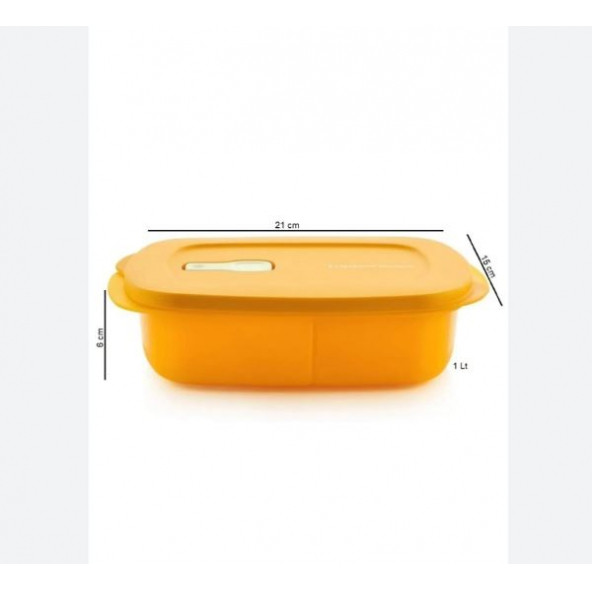 Tupperware Mikro Bölmeli Beslenme kabı 1 lt - 2