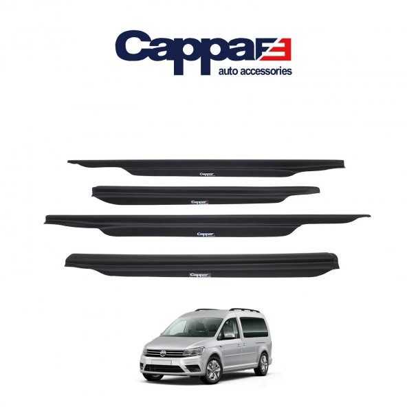 CAPPAFE VW Caddy Yan Kapı Alt Çıtası Parlak (ABS) 4 Prç 2015-2020