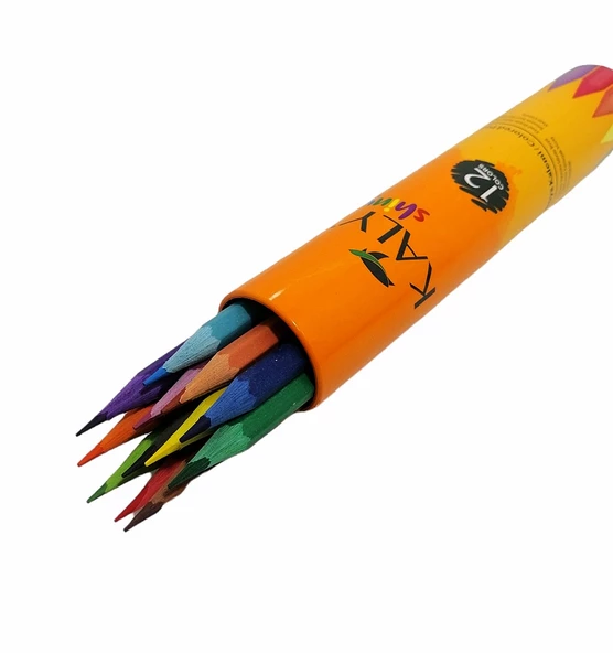 Kaly 12'Li Metal Tüp Kuru Boya - 3