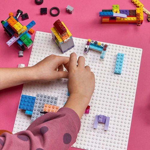 LEGO Classic 11026 White Baseplate - 5