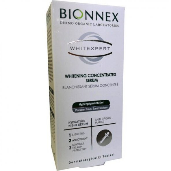 Bionnex Whitexpert Lekeli Ciltler İçin Bakım Serumu 20ml