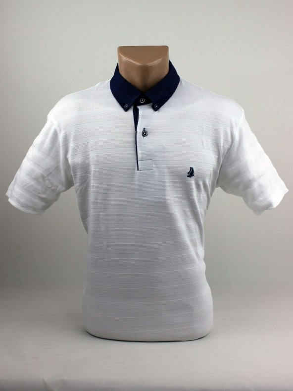 Regular Fit Kot Yaka Erkek Polo Yaka T-Shirt