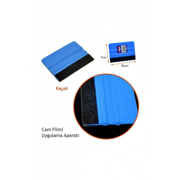 Carub Ragle Cam Filmi Uygulama Aparatı Keçeli - 2