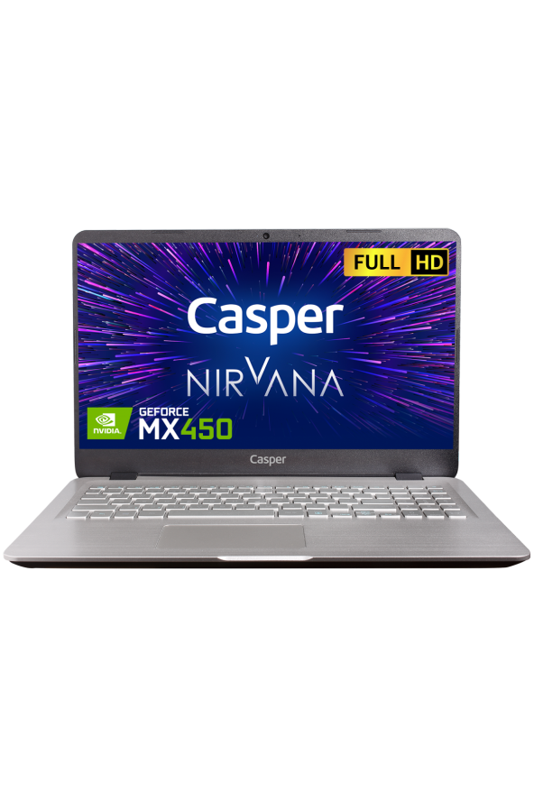 Casper Nirvana S500.1135-8V50T-G-F Intel i5-1135G7 8GB RAM 500GB NVME SSD 2GB MX450 W11 HomeHome